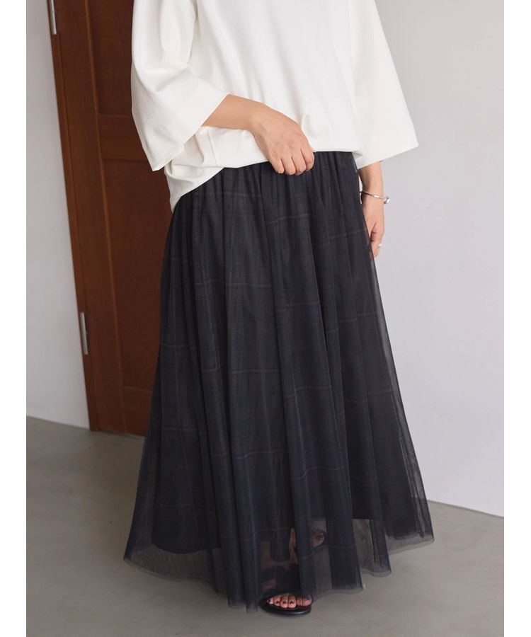 AMERICAN HOLIC「チュールギャザースカート」|スカート|