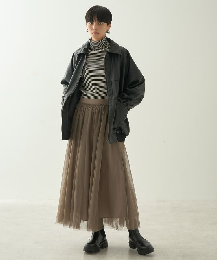 AMERICAN HOLIC「チュールギャザースカート」|スカート|