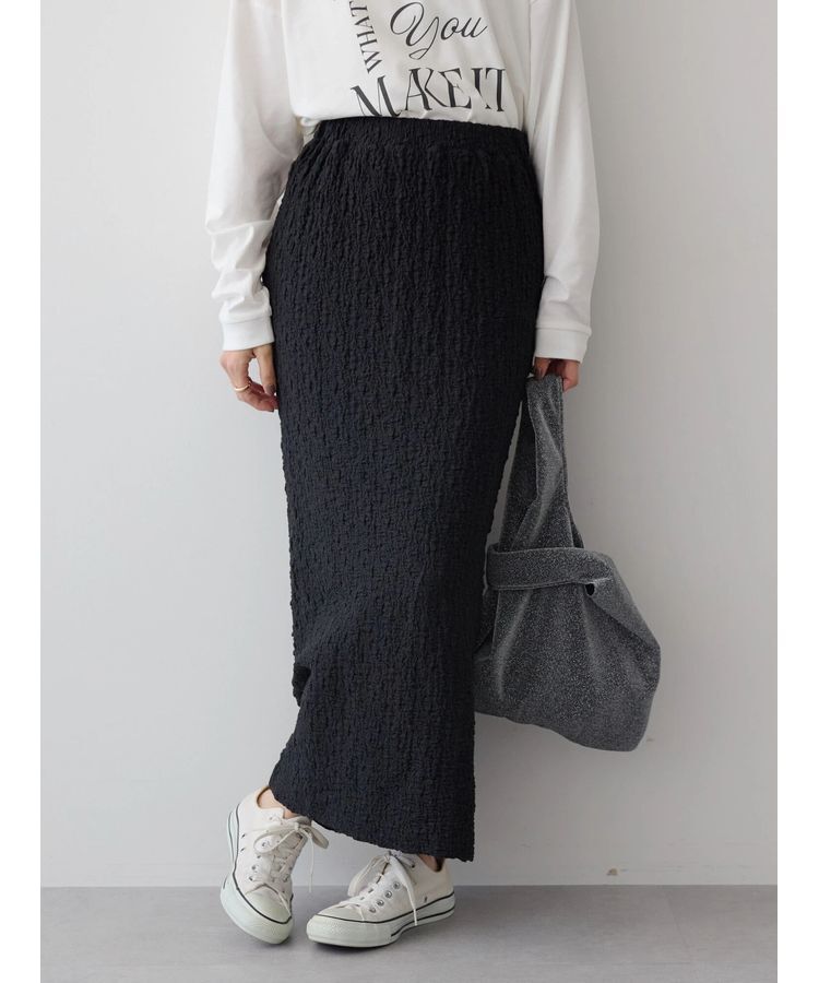 AMERICAN HOLIC「フクレジャガードタイトスカート」|タイト|