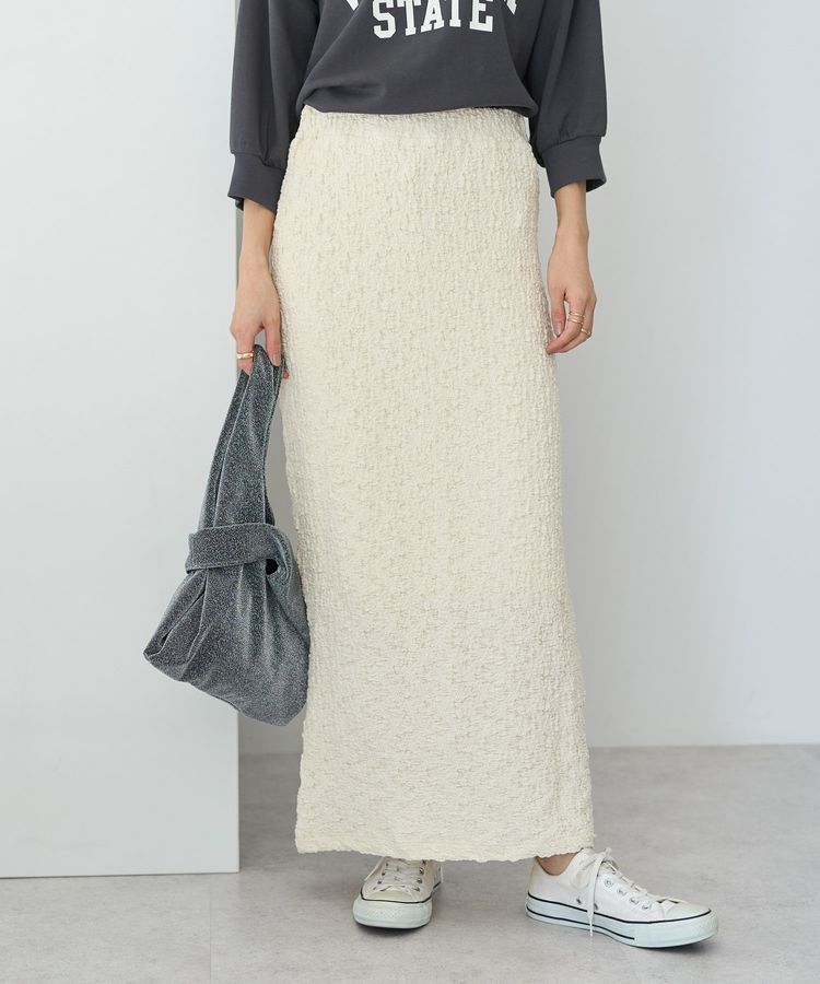 AMERICAN HOLIC「フクレジャガードタイトスカート」|タイト|