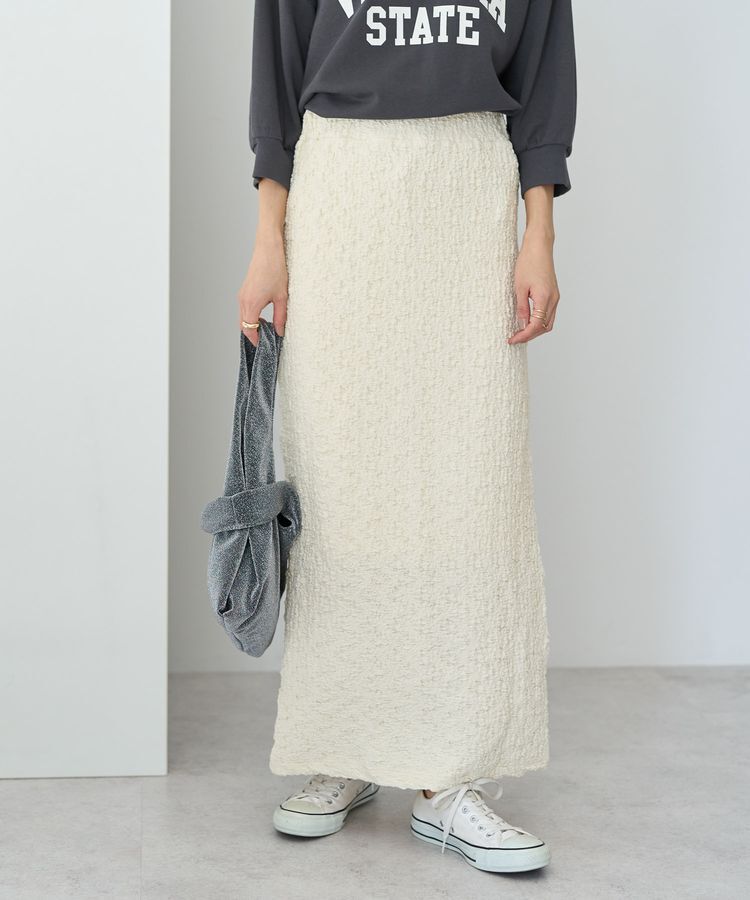 AMERICAN HOLIC「フクレジャガードタイトスカート」|タイト|