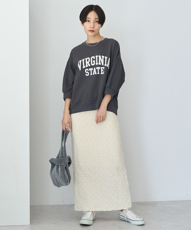 AMERICAN HOLIC「フクレジャガードタイトスカート」|タイト|