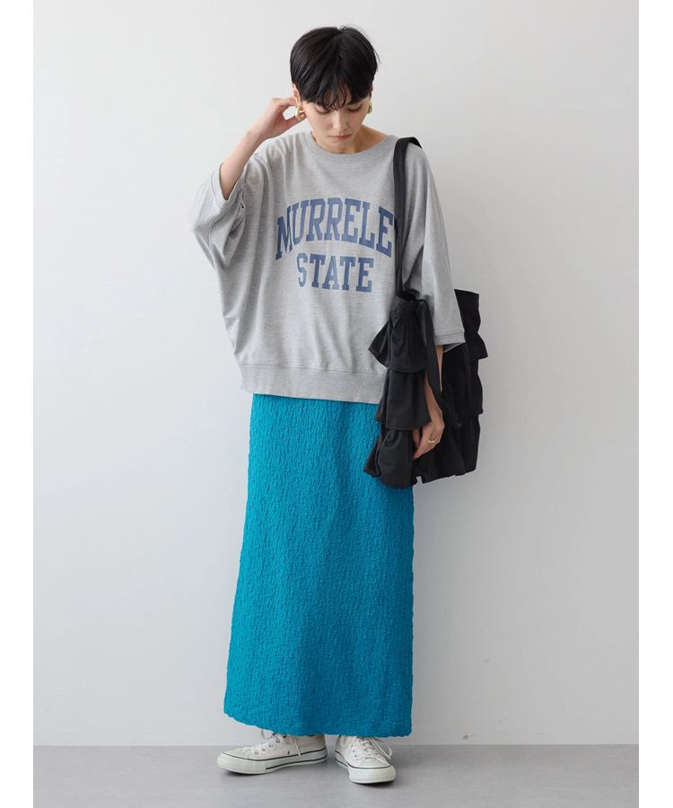 AMERICAN HOLIC「フクレジャガードタイトスカート」|タイト|