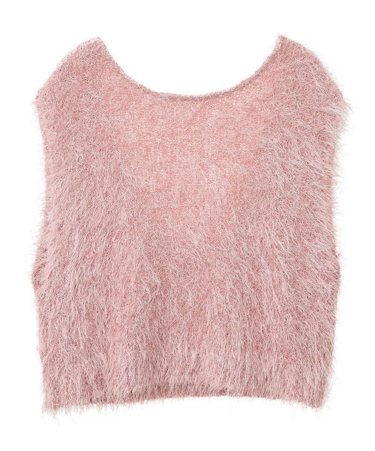 AMERICAN HOLIC「【選べる丈2サイズ】前後2wayシャギーベスト」|ベスト・ジレ|