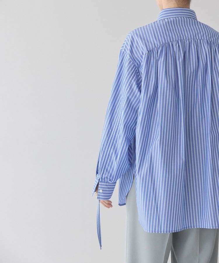 AMERICAN HOLIC「イージーケアバックギャザーリボンシャツ」|シャツ・ブラウス|