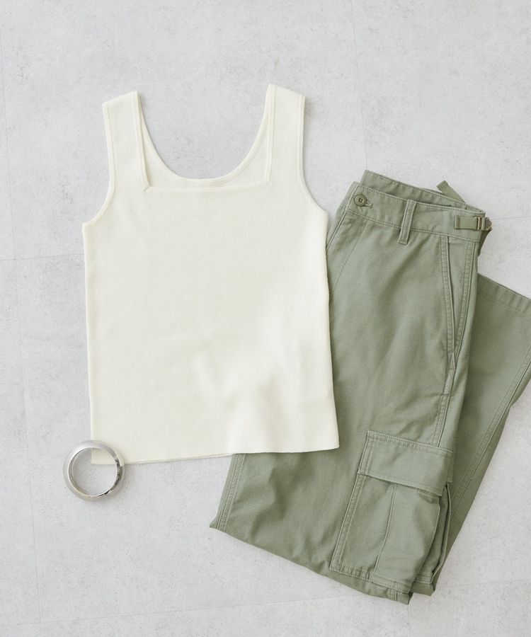 AMERICAN HOLIC「総針スクエアタンクトップ」|インナー|