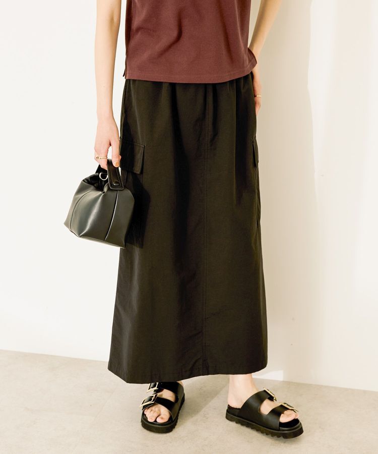 AMERICAN HOLIC「ドロストカーゴタイトスカート」|タイト|Black