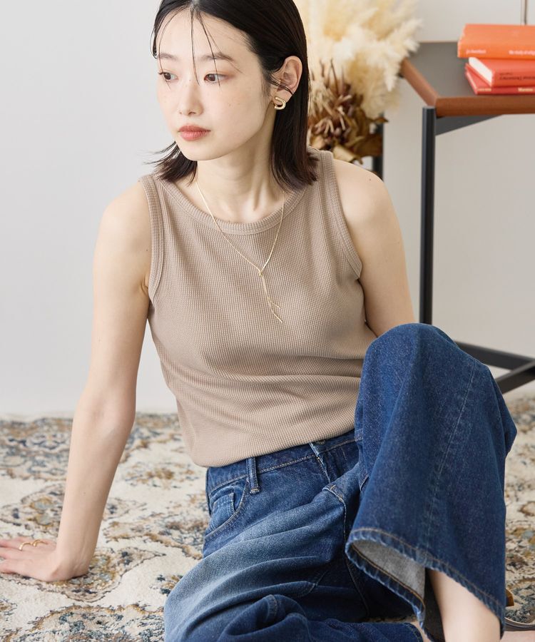 AMERICAN HOLIC「ワッフルタンクトップ」|インナー|