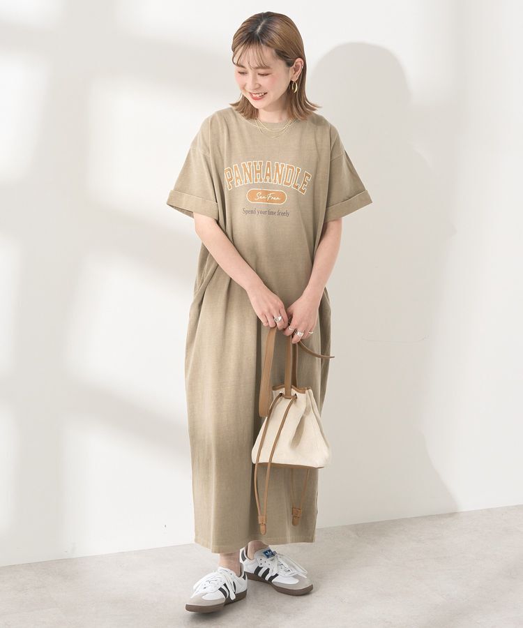 AMERICAN HOLIC「PANHANDLE Tシャツワンピース」|ワンピース|Mocha