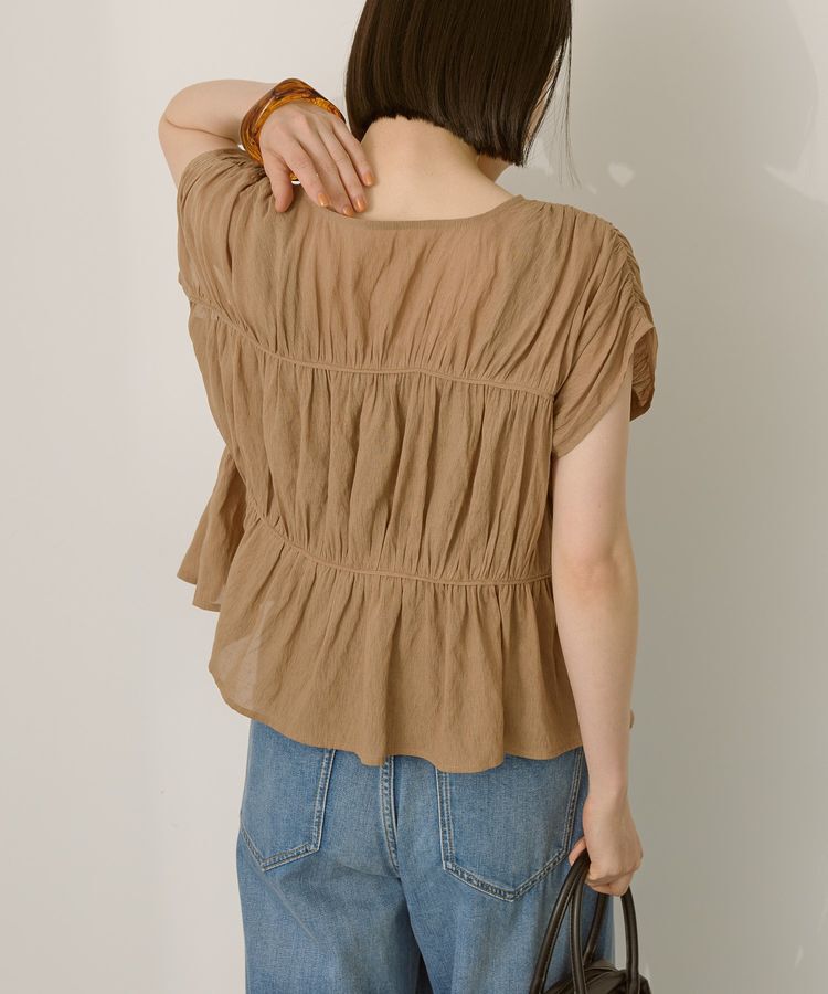 AMERICAN HOLIC「【前後2WAY】フロントリボンブラウス」|シャツ・ブラウス|