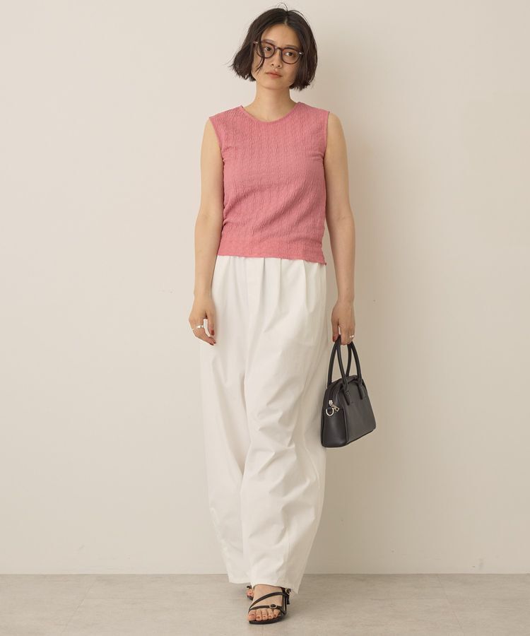 AMERICAN HOLIC「フクレジャガードノースリーブトップス」|Tシャツ・カットソー|