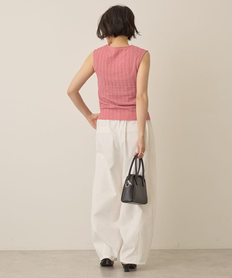 AMERICAN HOLIC「フクレジャガードノースリーブトップス」|Tシャツ・カットソー|