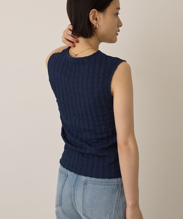 AMERICAN HOLIC「フクレジャガードノースリーブトップス」|Tシャツ・カットソー|