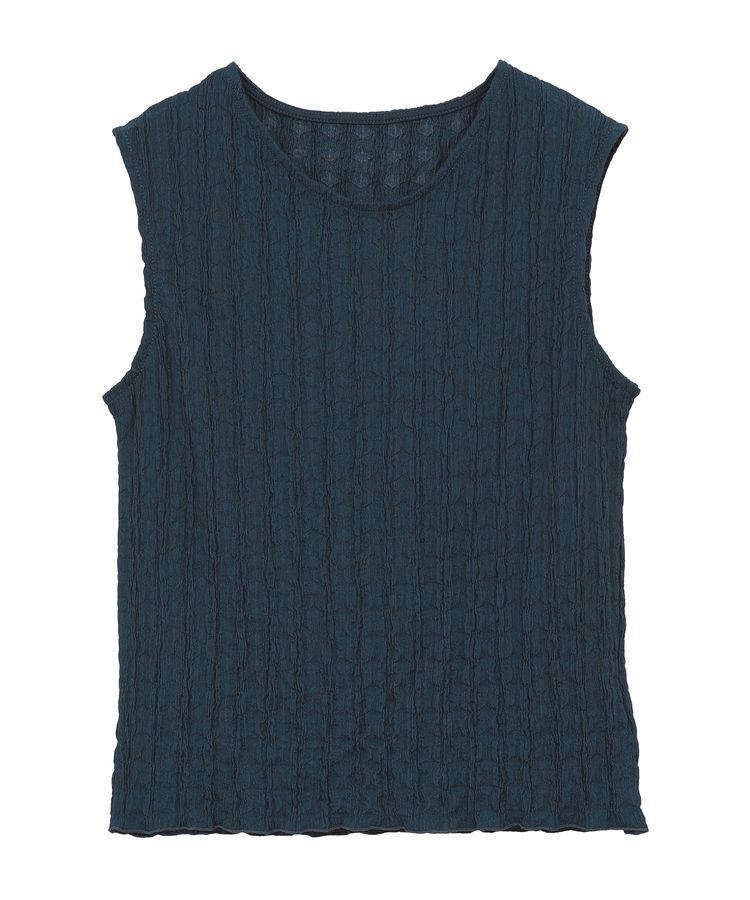 AMERICAN HOLIC「フクレジャガードノースリーブトップス」|Tシャツ・カットソー|