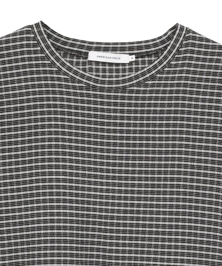 AMERICAN HOLIC「アソートシャーリング半袖プルオーバー」|Tシャツ・カットソー|