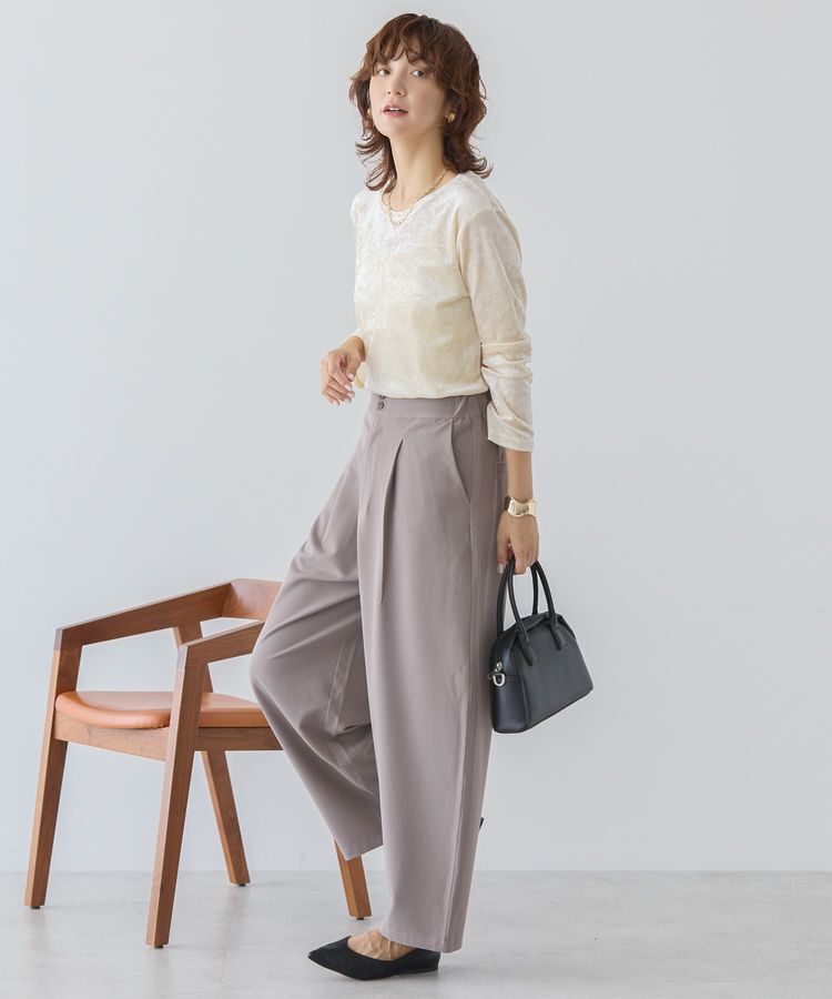 AMERICAN HOLIC「シアーベロアプルオーバー」|Tシャツ・カットソー|