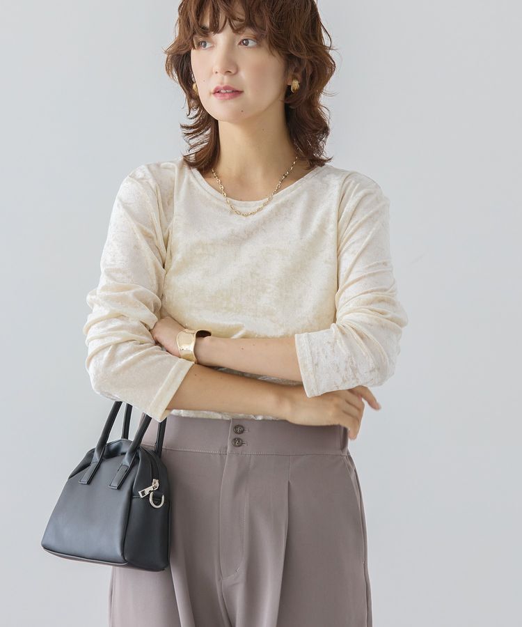 AMERICAN HOLIC「シアーベロアプルオーバー」|Tシャツ・カットソー|