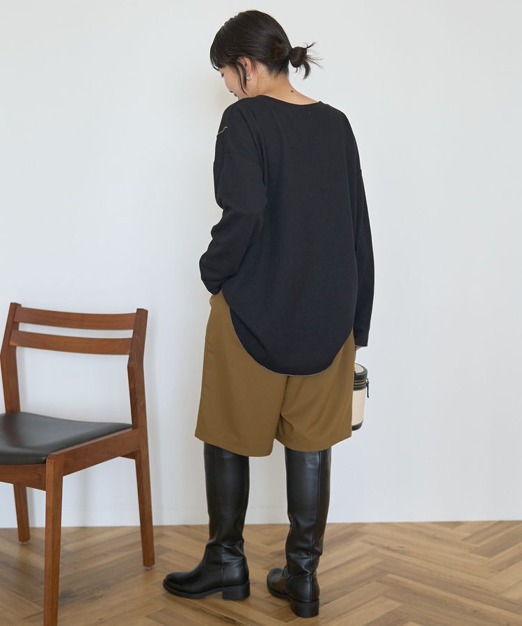 AMERICAN HOLIC「ワッフル配色メロープルオーバー」|Tシャツ・カットソー|