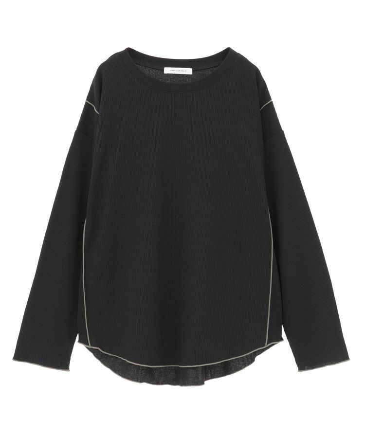 AMERICAN HOLIC「ワッフル配色メロープルオーバー」|Tシャツ・カットソー|