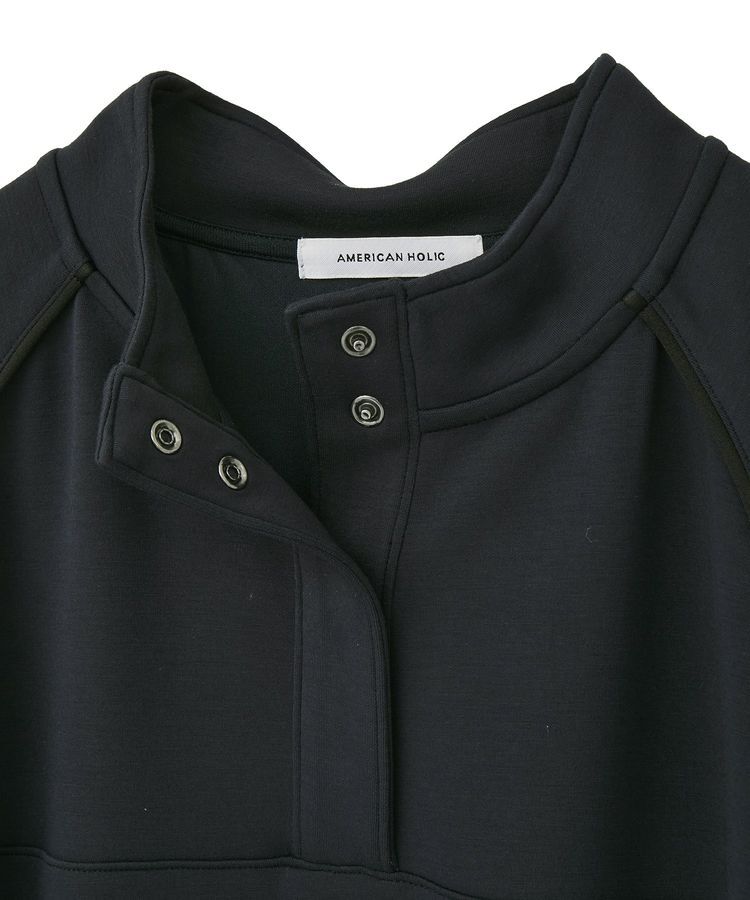 AMERICAN HOLIC「ライン入りポンチワンピース」|ワンピース|