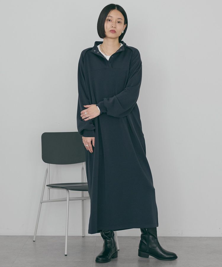 AMERICAN HOLIC「ライン入りポンチワンピース」|ワンピース|