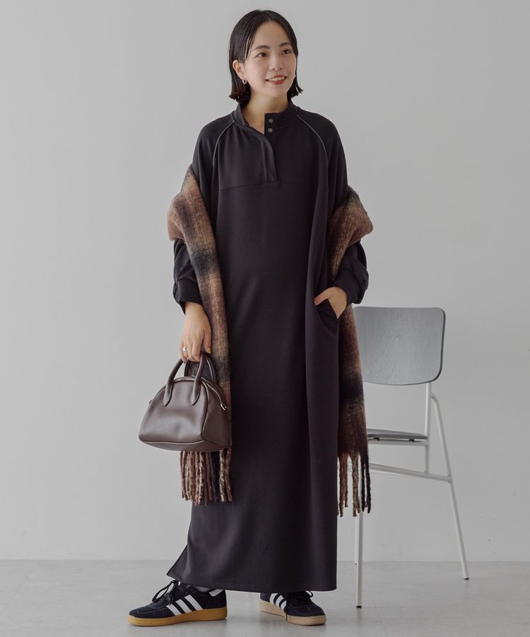 AMERICAN HOLIC「ライン入りポンチワンピース」|ワンピース|