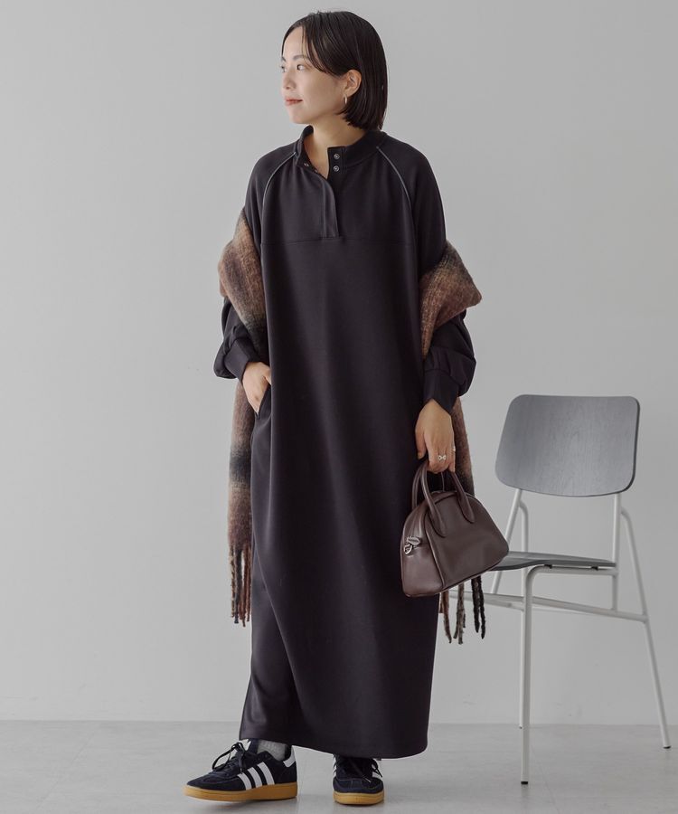 AMERICAN HOLIC「ライン入りポンチワンピース」|ワンピース|