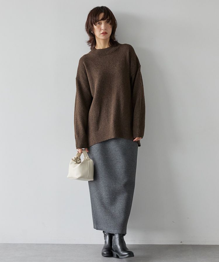 AMERICAN HOLIC「サイドスリットハイネックニットプルオーバー」|ニット・セーター|