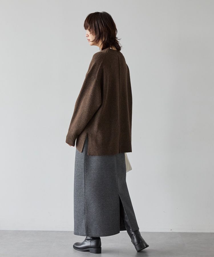 AMERICAN HOLIC「サイドスリットハイネックニットプルオーバー」|ニット・セーター|