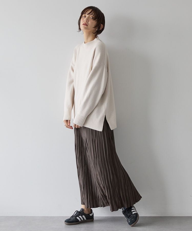 AMERICAN HOLIC「サイドスリットハイネックニットプルオーバー」|ニット・セーター|