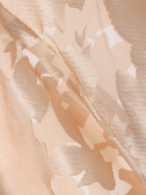 AnriettMusee「花柄オパールシャーリングブラウス」|シャツ・ブラウス|