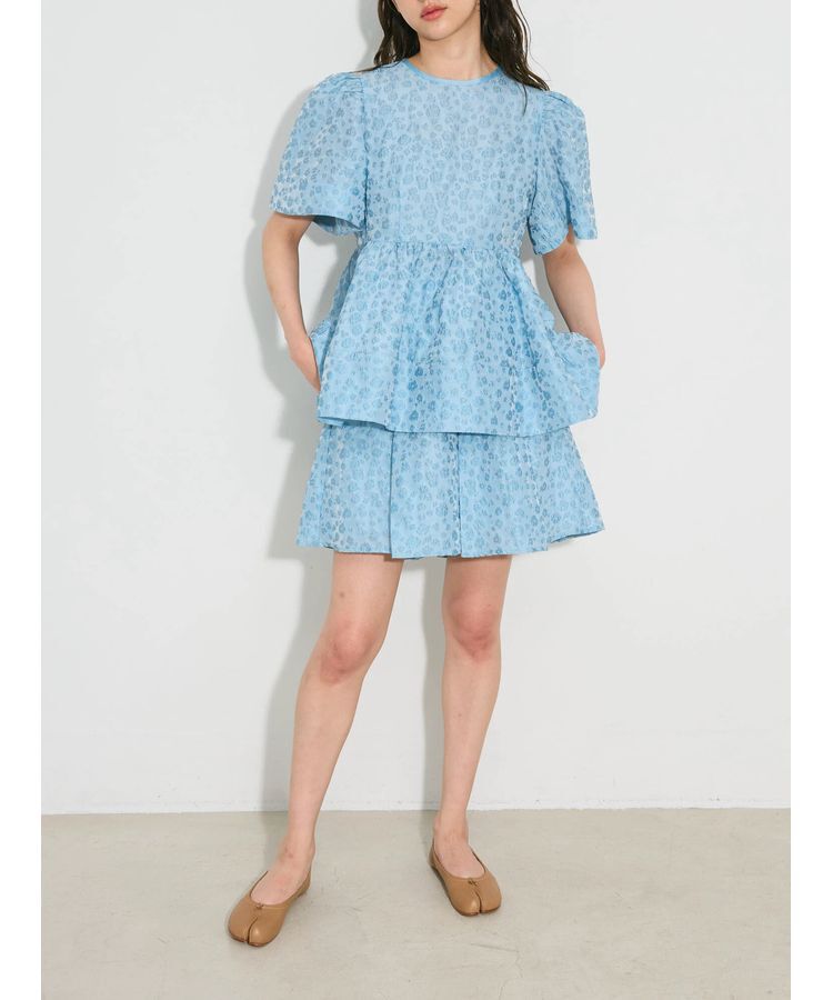 AnriettMusee「タック入りジャガードキュロットパンツ」|その他|