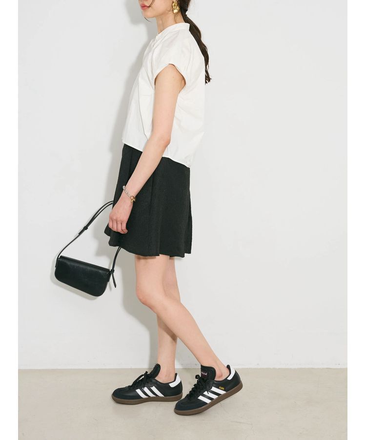 AnriettMusee「タック入りジャガードキュロットパンツ」|その他|