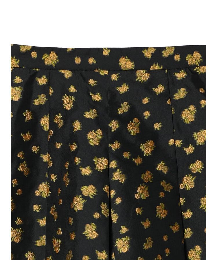 AnriettMusee「タック入りジャガードキュロットパンツ」|その他|