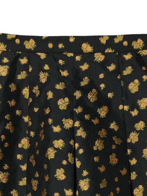 AnriettMusee「タック入りジャガードキュロットパンツ」|その他|