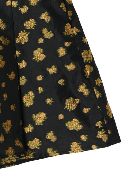 AnriettMusee「タック入りジャガードキュロットパンツ」|その他|