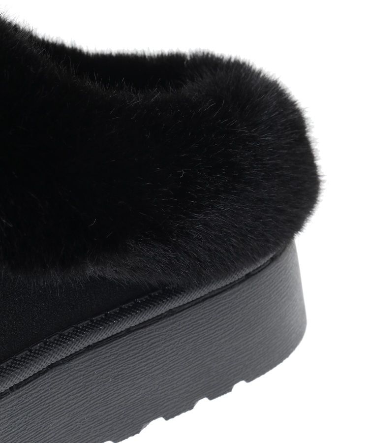 Green Parks「・minia フェイクムートンスリッポン」|ショートブーツ|