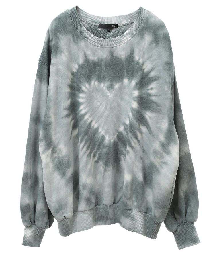 Green Parks「・SUGAR SPOON ハートタイダイスウェット」|スウェット・ジャージ|