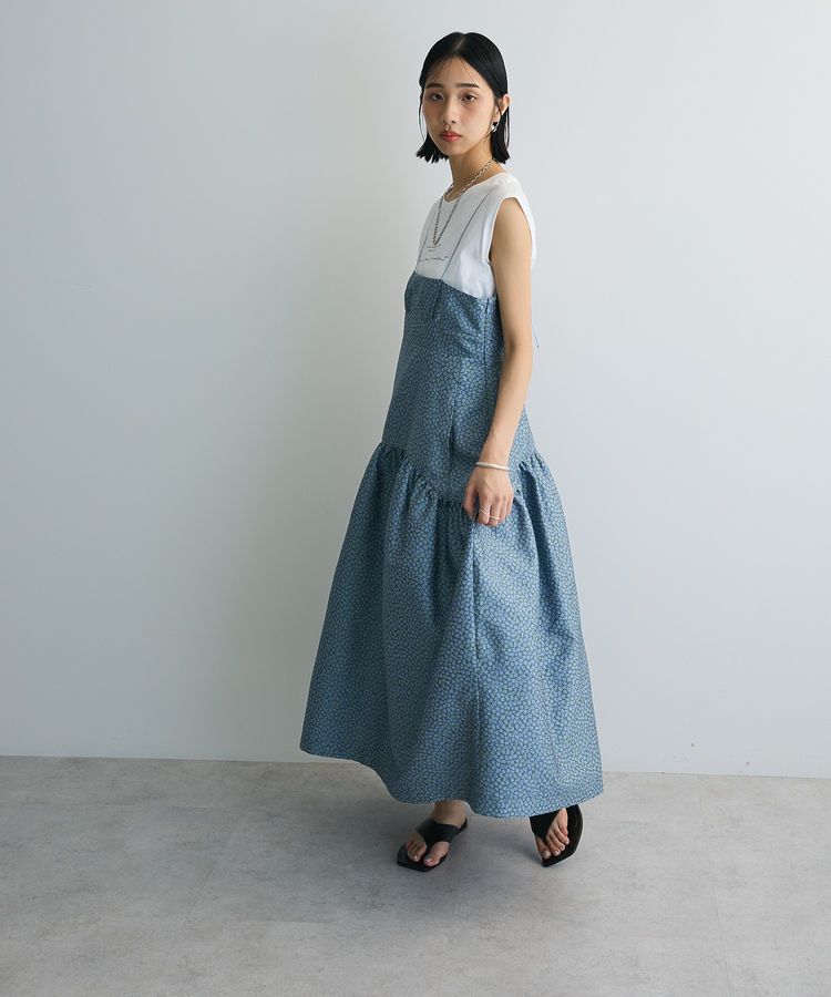 AnriettMusee「ジャガードキャミワンピース」|ワンピース|