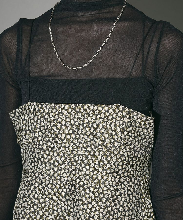 AnriettMusee「ジャガードキャミワンピース」|ワンピース|