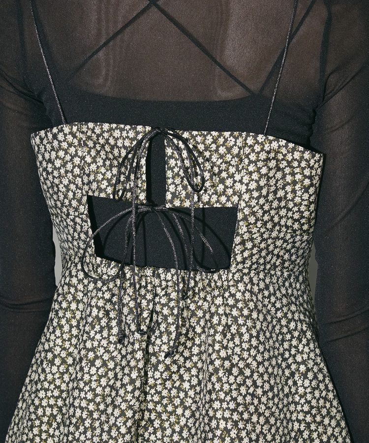 AnriettMusee「ジャガードキャミワンピース」|ワンピース|