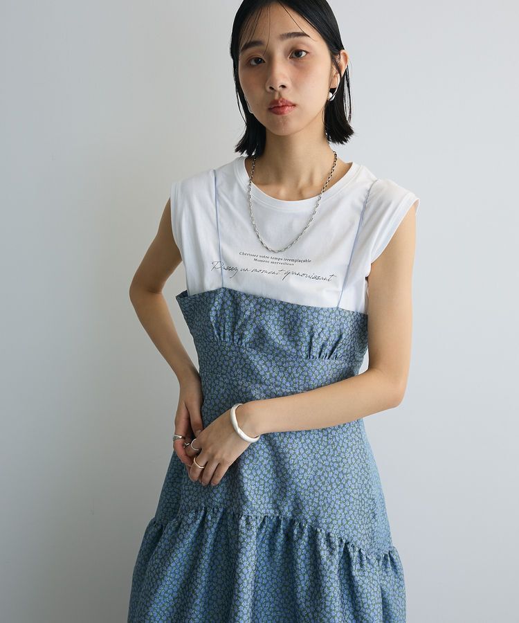 AnriettMusee「ジャガードキャミワンピース」|ワンピース|