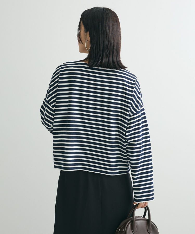 Green Parks「ボックスシルエットボーダープルオーバー」|Tシャツ・カットソー|