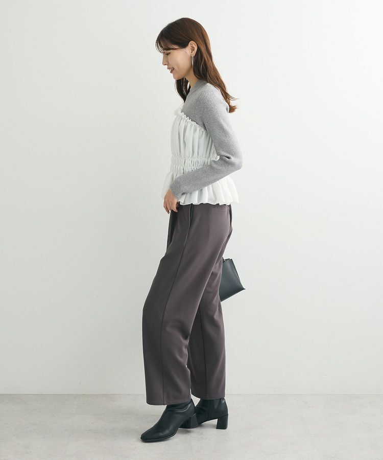 Green Parks「・swing by ビスチェレイヤーハイネックニット」|ニット・セーター|