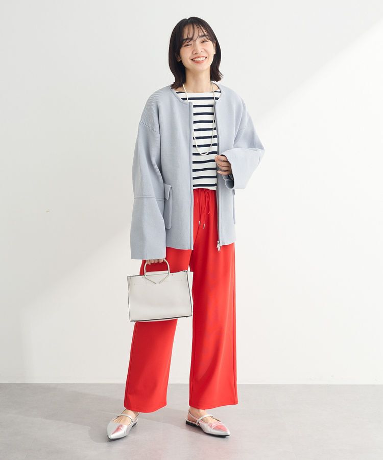 Green Parks「・swing by W-ZIPニットカーディガン」|カーディガン|