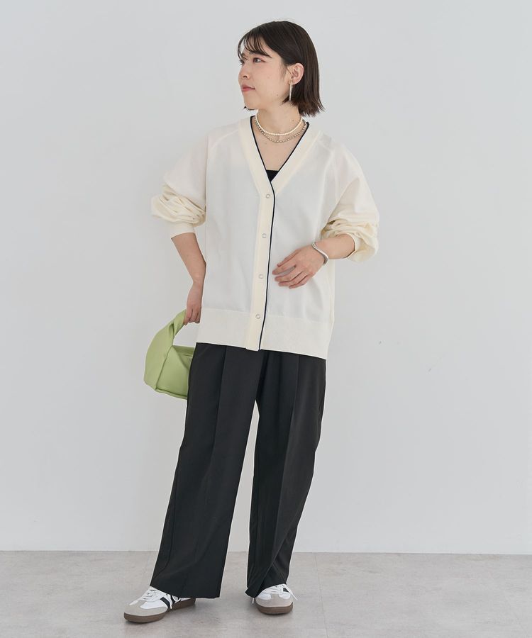 Green Parks「スポンディッシュVネックカーディガン」|カーディガン|