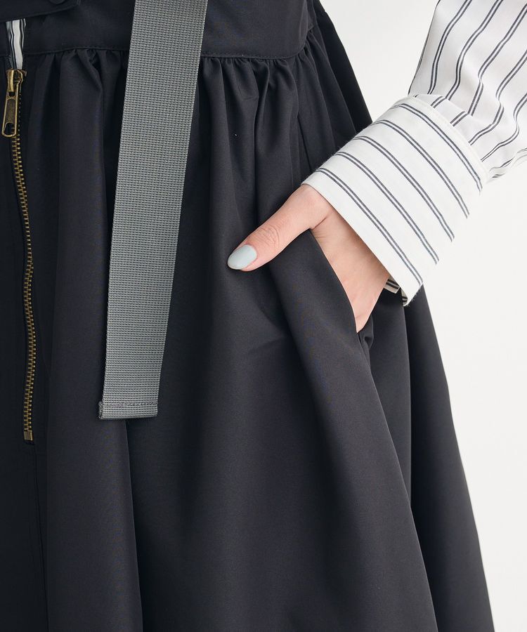 Green Parks「・DOUBLE FLAGS サスペンダーミリタリースカート」|スカート|