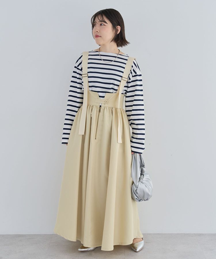 Green Parks「・DOUBLE FLAGS サスペンダーミリタリースカート」|スカート|