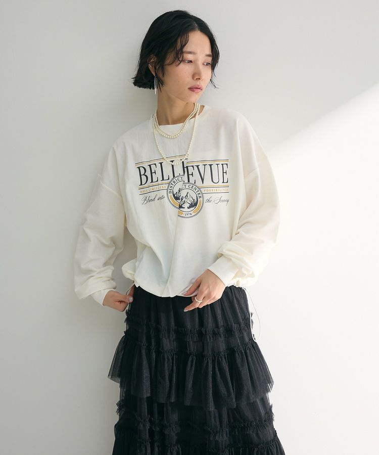 Green Parks「リメイク風ナイロンドッキングプルオーバー」|スウェット・ジャージ|