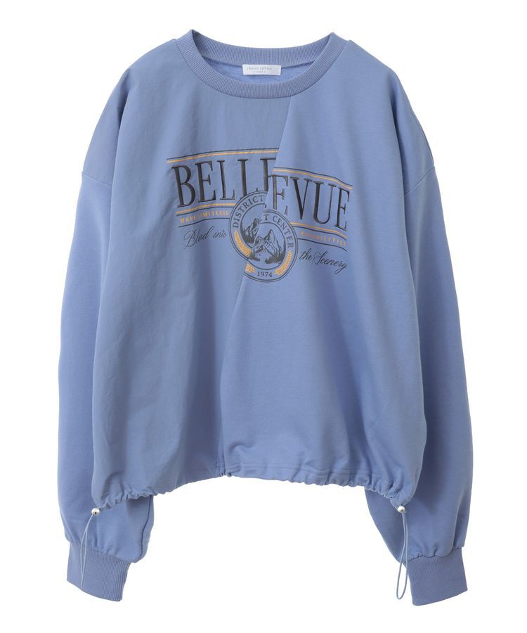 Green Parks「リメイク風ナイロンドッキングプルオーバー」|スウェット・ジャージ|